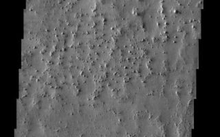 <h1>PIA04444:  Martian Braille</h1><div class="PIA04444" lang="en" style="width:488px;text-align:left;margin:auto;background-color:#000;padding:10px;max-height:150px;overflow:auto;"><p><a href="/figures/PIA04444_context.jpg"></a><br><p>Just north of the hematite deposit in Meridiani Planum, the remnants of a formerly extensive layer of material remain as isolated knobs and buttes. Note the transition from north to south in the size and frequency of these features, a reflection of the decreasing elevation along this trend.<p>Note: this THEMIS visual image has not been radiometrically nor geometrically calibrated for this preliminary release. An empirical correction has been performed to remove instrumental effects. A linear shift has been applied in the cross-track and down-track direction to approximate spacecraft and planetary motion. Fully calibrated and geometrically projected images will be released through the Planetary Data System in accordance with Project policies at a later time.<p>NASA's Jet Propulsion Laboratory manages the 2001 Mars Odyssey mission for NASA's Office of Space Science, Washington, D.C. The Thermal Emission Imaging System (THEMIS) was developed by Arizona State University, Tempe, in collaboration with Raytheon Santa Barbara Remote Sensing. The THEMIS investigation is led by Dr. Philip Christensen at Arizona State University. Lockheed Martin Astronautics, Denver, is the prime contractor for the Odyssey project, and developed and built the orbiter. Mission operations are conducted jointly from Lockheed Martin and from JPL, a division of the California Institute of Technology in Pasadena.<p>Image information: VIS instrument. Latitude -0, Longitude 353 East (7 West). 19 meter/pixel resolution.<p><br /><br /><a href="http://photojournal.jpl.nasa.gov/catalog/PIA04444" onclick="window.open(this.href); return false;" title="Voir l'image 	 PIA04444:  Martian Braille	  sur le site de la NASA">Voir l'image 	 PIA04444:  Martian Braille	  sur le site de la NASA.</a></div>