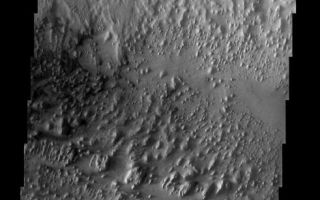 <h1>PIA04478:  Erosion and Wind Deposition</h1><div class="PIA04478" lang="en" style="width:491px;text-align:left;margin:auto;background-color:#000;padding:10px;max-height:150px;overflow:auto;"><p><a href="/figures/PIA04478_context.jpg"></a><br><p>Released 22 April 2003<p>Streamlined buttes and mesas are left as remnants of an erosive wind that has carried away sediments and even the rim of a small crater. Two wind directions are apparent in the buttes and mesas that cross each other at 90 degrees. Small dark dunes wind their way between the remnant towers, indicating that the work of the wind is an ongoing process.<p>Note: this THEMIS visual image has not been radiometrically nor geometrically calibrated for this preliminary release. An empirical correction has been performed to remove instrumental effects. A linear shift has been applied in the cross-track and down-track direction to approximate spacecraft and planetary motion. Fully calibrated and geometrically projected images will be released through the Planetary Data System in accordance with Project policies at a later time.<p>NASA's Jet Propulsion Laboratory manages the 2001 Mars Odyssey mission for NASA's Office of Space Science, Washington, D.C. The Thermal Emission Imaging System (THEMIS) was developed by Arizona State University, Tempe, in collaboration with Raytheon Santa Barbara Remote Sensing. The THEMIS investigation is led by Dr. Philip Christensen at Arizona State University. Lockheed Martin Astronautics, Denver, is the prime contractor for the Odyssey project, and developed and built the orbiter. Mission operations are conducted jointly from Lockheed Martin and from JPL, a division of the California Institute of Technology in Pasadena.<p>Image information: VIS instrument. Latitude 5.3, Longitude 350.1 East (9.9 West). 19 meter/pixel resolution.<p><br /><br /><a href="http://photojournal.jpl.nasa.gov/catalog/PIA04478" onclick="window.open(this.href); return false;" title="Voir l'image 	 PIA04478:  Erosion and Wind Deposition	  sur le site de la NASA">Voir l'image 	 PIA04478:  Erosion and Wind Deposition	  sur le site de la NASA.</a></div>